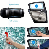 Veiligheids Hammer & Gordelsnijder - Essentieel Overlevingshulpmiddel voor de Auto