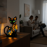 FELILUX – Speelse LED-katten-nachtlamp met zacht ambiance-licht