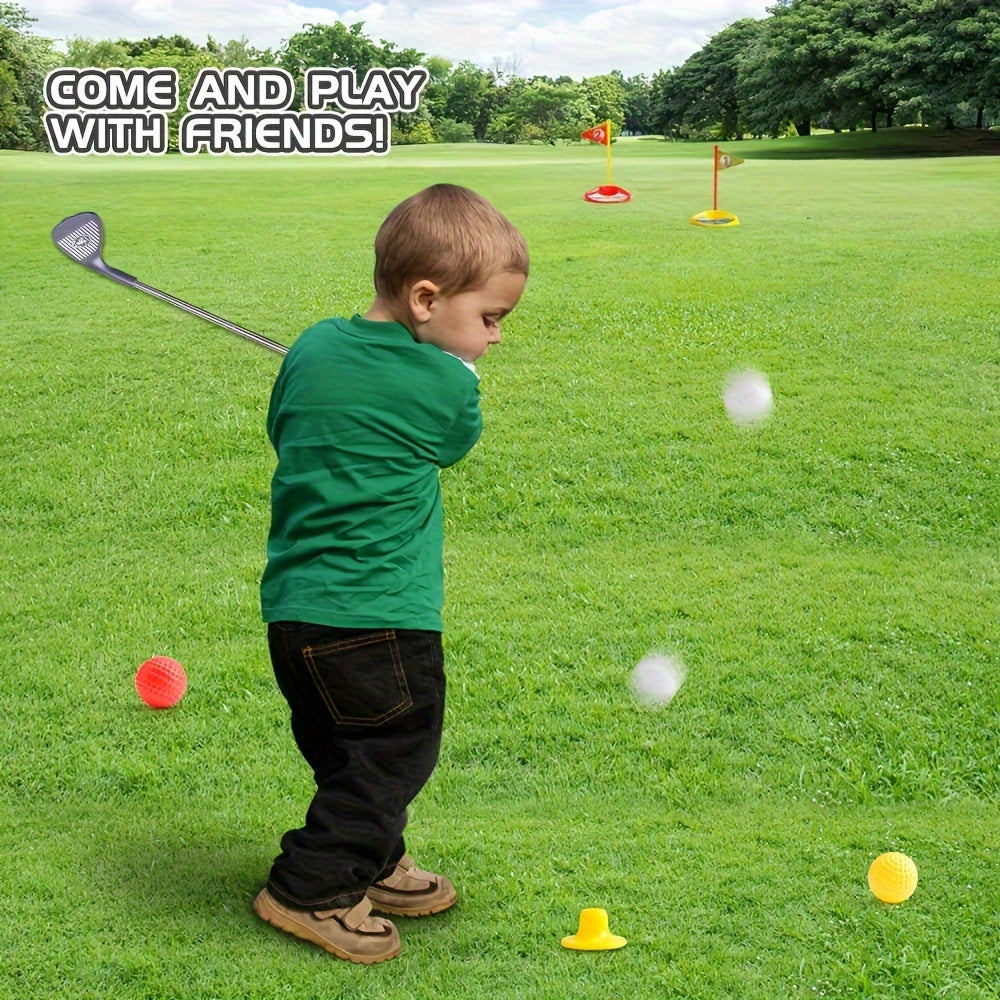 Golfset voor Kinderen - Verstelbare Clubs en Doelen voor Eindeloos Speelplezier