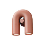 Moderne LED Wandlamp in Boogvorm