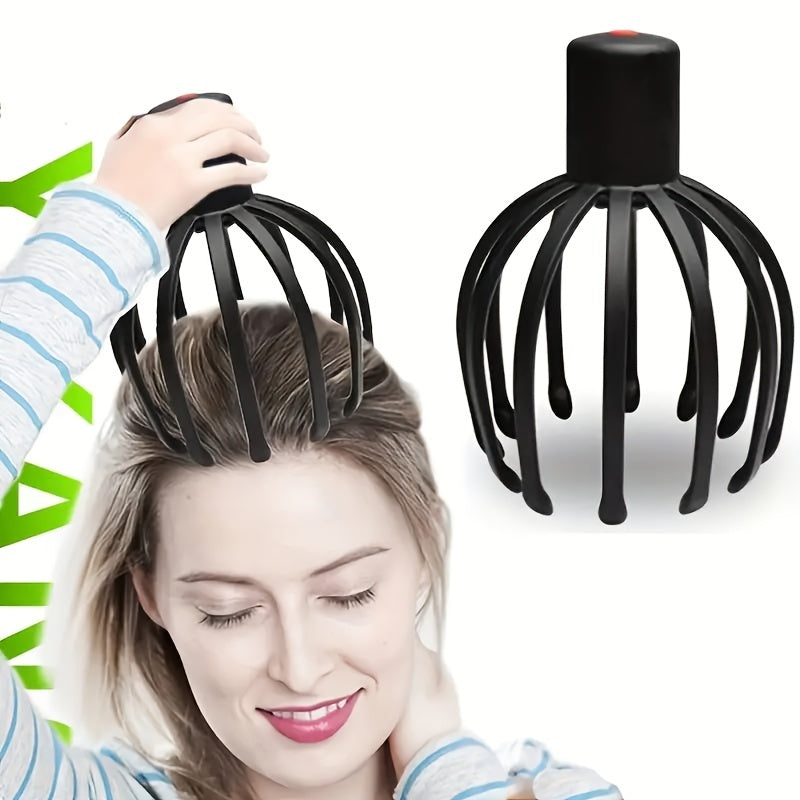 Elektrische Octopus Hoofdhuidmassager – USB Oplaadbaar en Compact