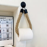 Hennep Touw Toiletpapierhouder - Voor Stijlvolle Badkamers