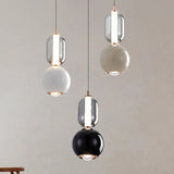 Nordic Creative Iron Glass Pendant Light – Moderne Minimalistische Elegantie