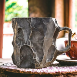 Lina | Hars Stenkop Mok – Elegante Handgemaakte Drinkervaring