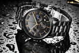 Robuste Stalen Militaire Horloge - SteeleX