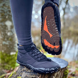 Paleon High Barefoot Schoenen | Barefoot schoenen | Verstevigende barefoot schoenen voor dagelijks gebruik