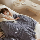 Dikke Winter Fleece Deken - LuxyCozy
