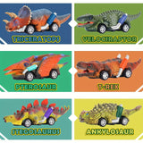 Dino Racer Speelset - Vlotte Dino Voertuigen voor Avontuurlijke Kinderen