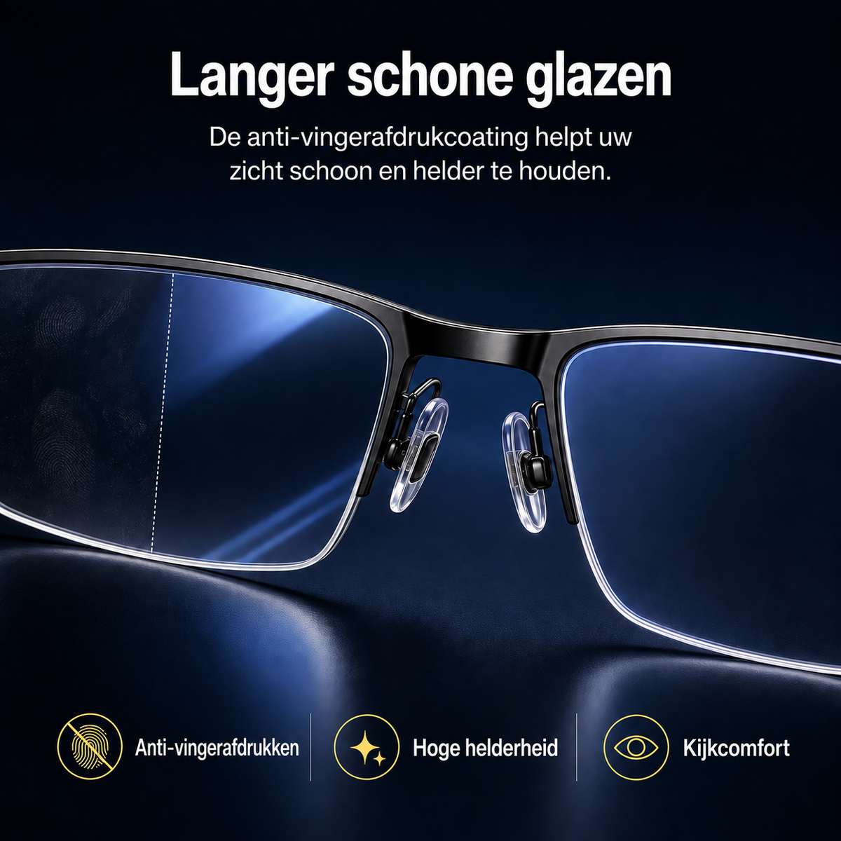 Intelligente Duitse Progressieve Brillen Aerisyn Met Multi-Zone Focus