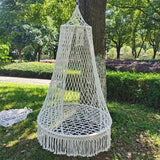 BohoSwing Handgeweven Hangstoel – Relaxte Bohemian Vibes