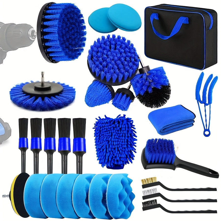 Multifunctionele Auto Wasborstelset – Compleet en Praktisch