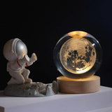 Glow-in-the-Dark Bal met 3D Gravure van Planeten