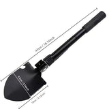 Tactical Multi-Purpose Shovel - Multifunctionele Schep voor Outdoor Avonturen