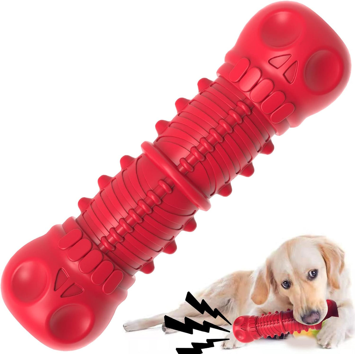 Sterk rubberen kauwspeelgoed voor honden