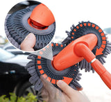 Uittrekbare Autoborstel | Verstelbaar & Telescopisch | Multifunctioneel voor Auto's & Huishouden