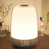 Norvo | Aurora Wake-Up Light – Zonsopgang Alarmklok met Natuurlijke Geluiden & USB-C