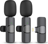 2-Pack Draadloze Microfoon voor iPhone iPad