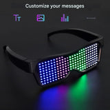 App-programmeerbare LED-feestbril - GlowBeat