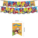 Teletubbies Verjaardagsfeest Set – Complete Decoratie voor een Vrolijk Feest