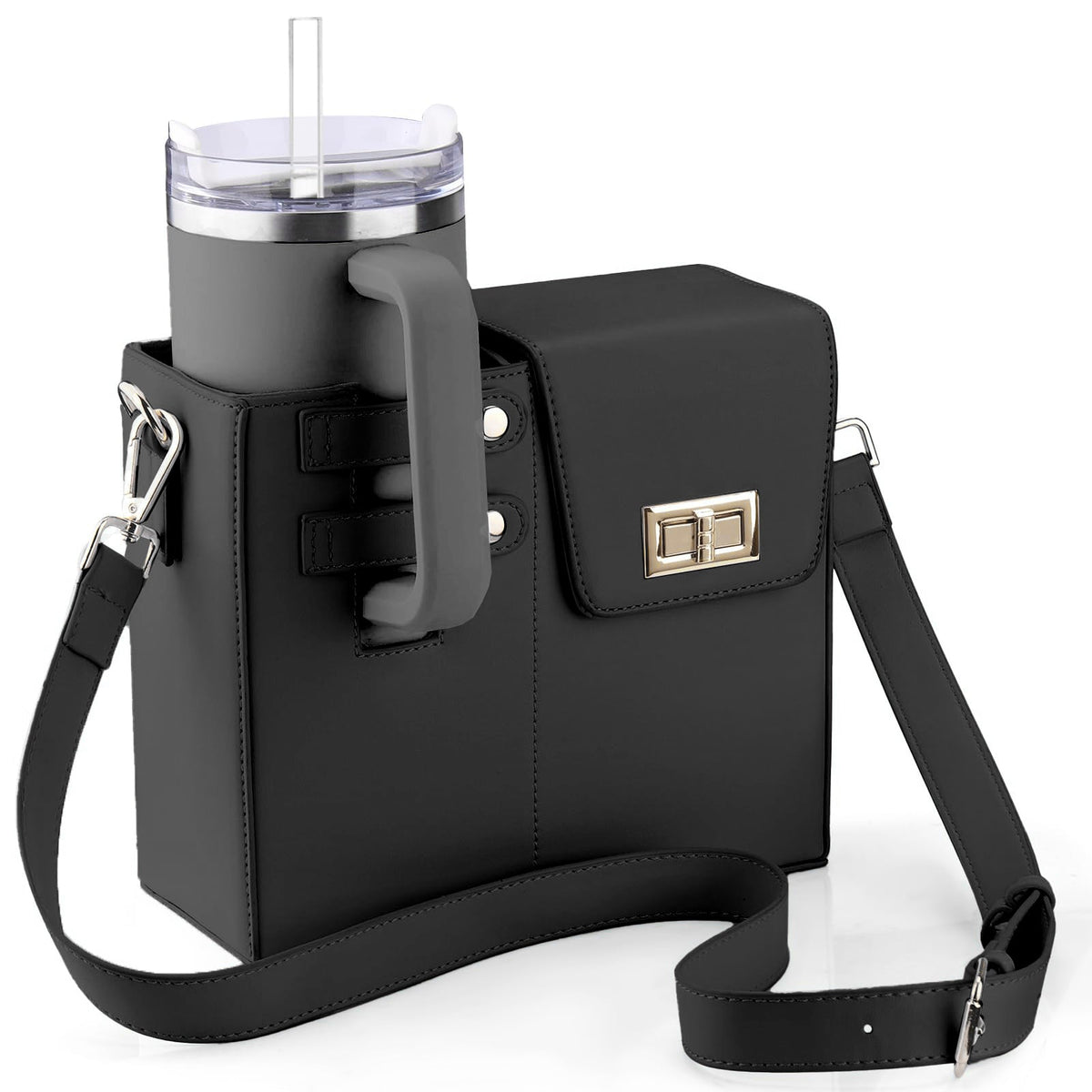 HydraTote – Schoudertas met fleshouder