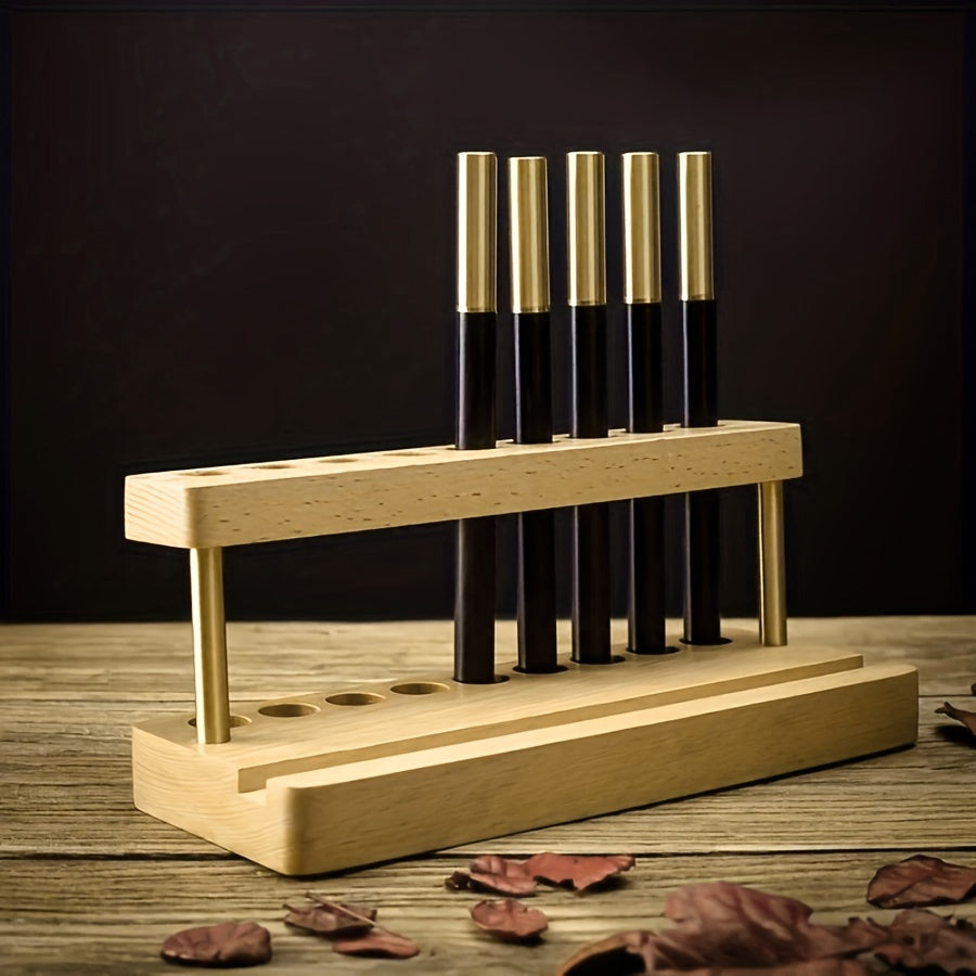 WalnutCraft Bureau Organizer – Elegant en Functioneel in Eén