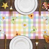 Paashaas Tafelloper met Vlinders – Vrolijke Lente Decoratie voor Jouw Tafel