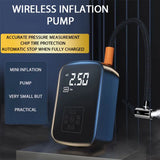 SmartPump Draagbare Luchtcompressor met LED Display - USB Opladen, Voor Banden, Fiets, Motor en Meer