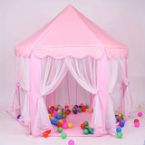 Roze Prinsessen Kasteel Tent – Voor Binnen en Buiten Spelen