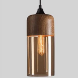 Stijlvolle Scandinavische Plafondlamp van Hout - NordLuna