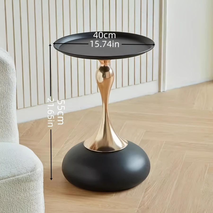 Ningqin Gouden-Witte Zijkast – Compact en Chic Design