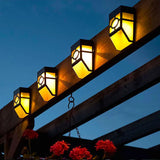 Zonne-LED Wandlamp – Slimme Buitenverlichting met Zachte Sfeerverlichting