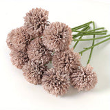 Set van 5 Kunst Chrysant Bloemen – Realistische Bloemstukken voor Bruiloften en Huisdecoratie