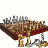 Vintage Schaakspel Set – Strategisch en Tijdloos