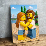 LoveCanvas | Blokachtige portretten die vanuit het hart spreken