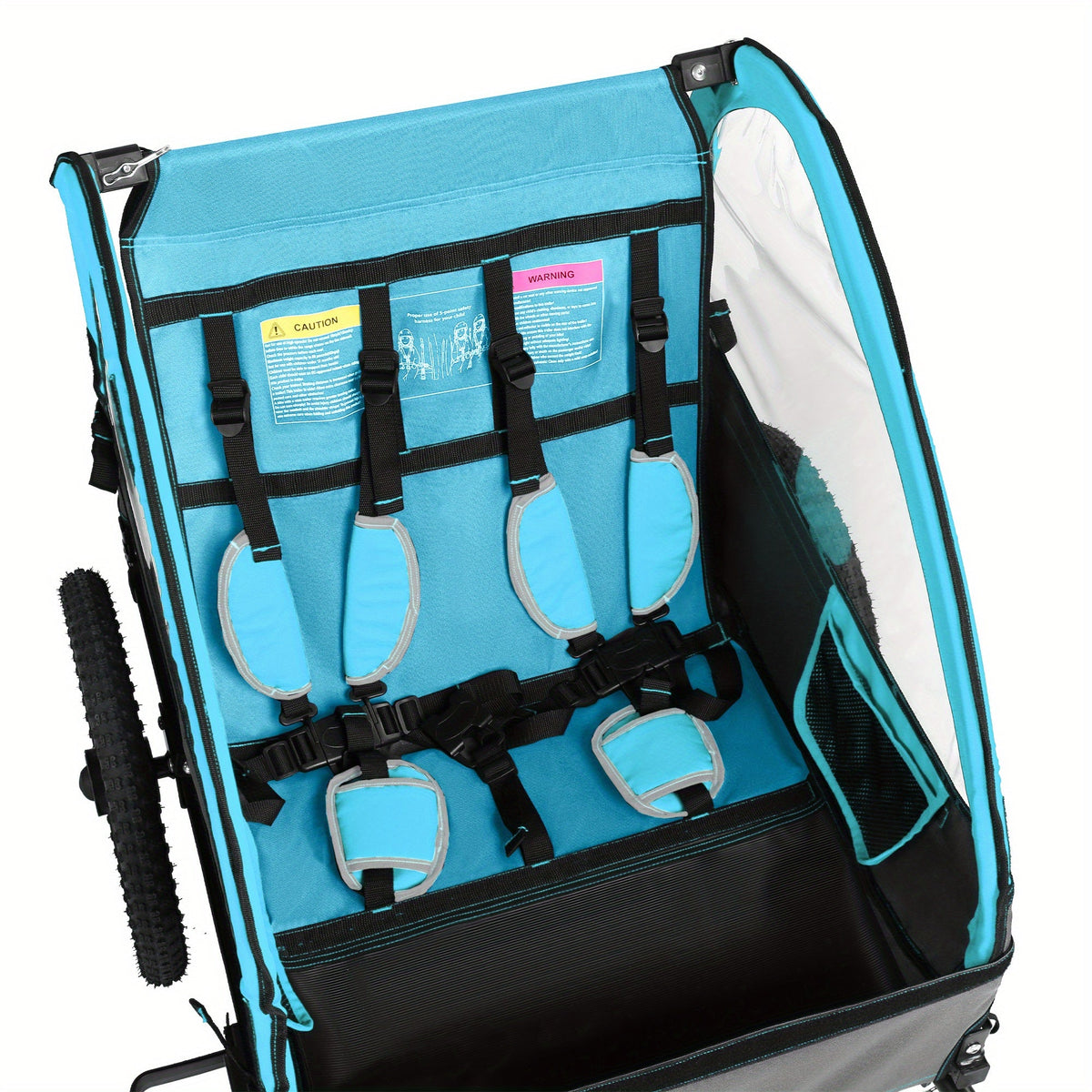 FlexiRide 2-in-1 Fietscaravan – Comfortabel en Opvouwbaar voor Twee Personen