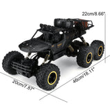 TerraX Elite 6-wielige RC-monstertruck – schaal 1:12, supersnelle (52 km/u) terreinbeest