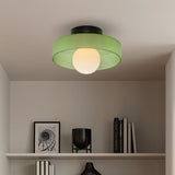 Moderne Ronde Glazen Plafondlamp – Elegante & Minimalistische Ontwerp