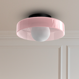 Moderne Ronde Glazen Plafondlamp – Elegante & Minimalistische Ontwerp