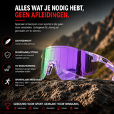 Heren Sportzonnebril - Gepolariseerde Lenzen - UV-Bescherming