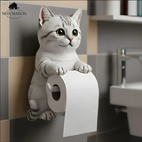PurrRoll – De charmante katten-toiletpapierhouder!