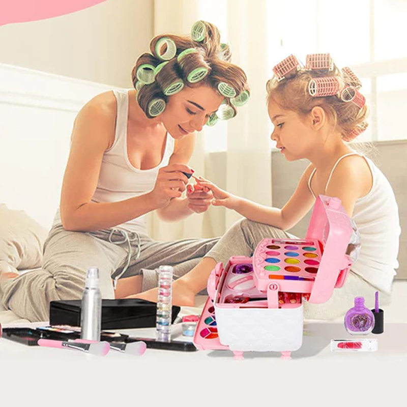 Prinsessen Beauty Koffer – Magische Make-up Speelset voor Kleine Stijliconen