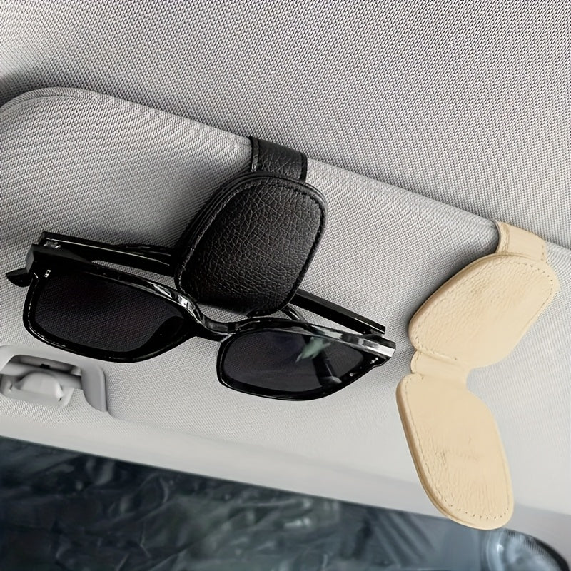 Universele Auto Brilclip – Handige Opberger voor Zonneklep