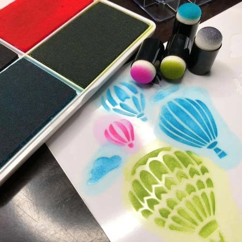 Vingerverfset voor creatieve schilderplezier - Pico