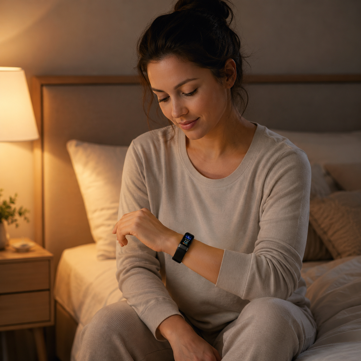Slimme armband met bloeddrukmeter, ECG, hartslag, zuurstofverzadiging en slaaptracker - goedgekeurd door FDA