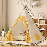 KiddieTipi Multifunctionele Tipi Tent - Zachte Tenten voor Binnen en Buiten