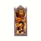 Magisch Boekenhuis – 3D Houten Puzzel voor Creatieve Bouwers