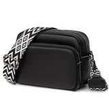 Modieuze Crossbody Tas voor Dames – Casual Schoudertas met Geometrisch Ontwerp