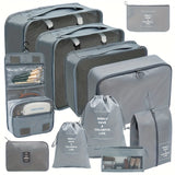PackMate 11-delige Verpakkingskubus Set – Organiseer Je Bagage
