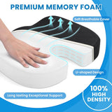 Memory Foam Zitkussen voor Stoel – Comfort voor Autostoel en Bureaustoel