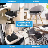 Memory Foam Zitkussen voor Stoel – Comfort voor Autostoel en Bureaustoel